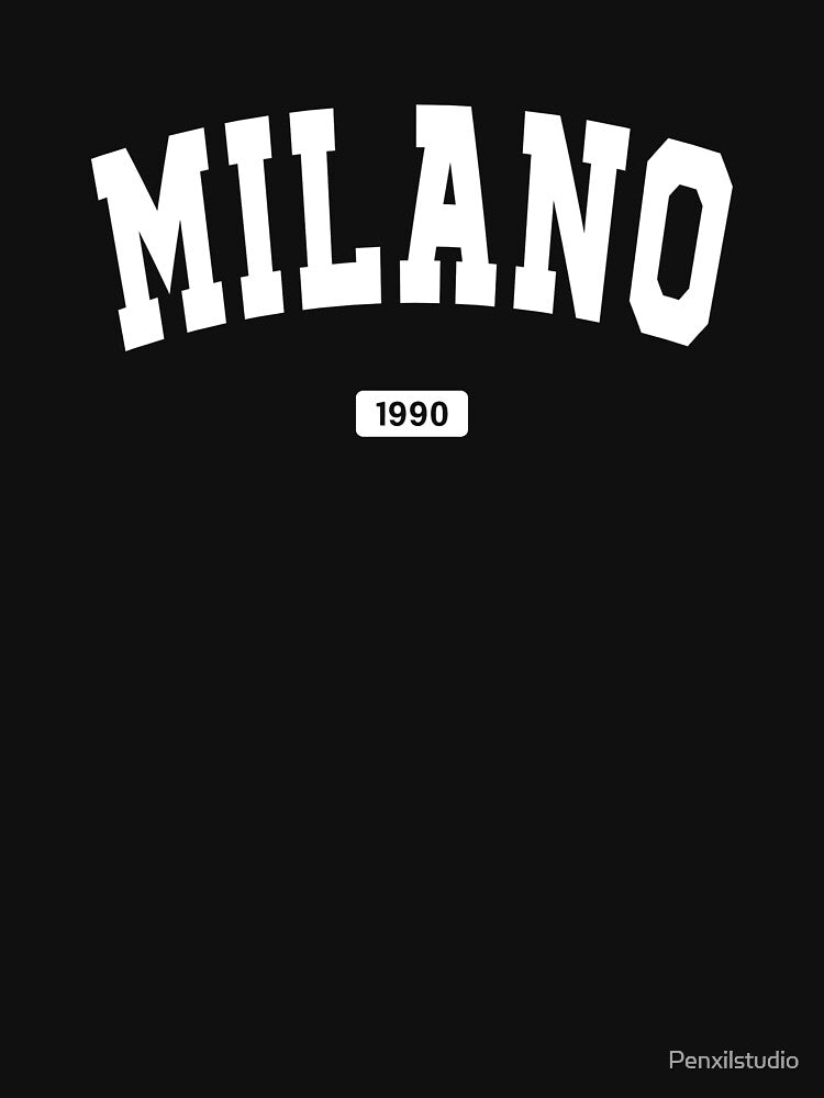 Milano 1990 Sweatshirt White by Penxilstudio