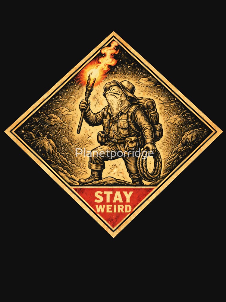 Stay Weird Creature by Planetporridge T-Shirts, Hoodie, Sweatshirt | BlankRebels.com (Image 3)