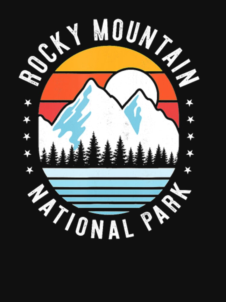 Rocky Mountain National Park Retro Hiking Funny Tshirt by Clavitaps Hoodie, Sweatshirt | BlankRebels.com (Image 3)