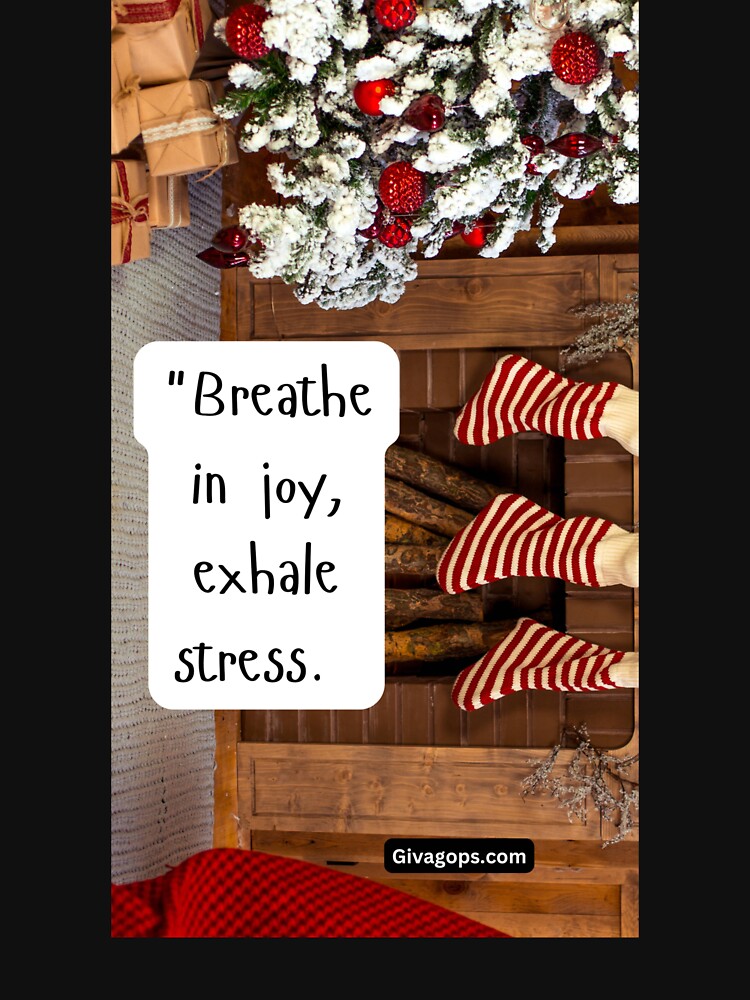 "Breathe in joy, exhale stress." by CUTESTUFFnow T-Shirts, Hoodie, Sweatshirt | BlankRebels.com (Image 3)