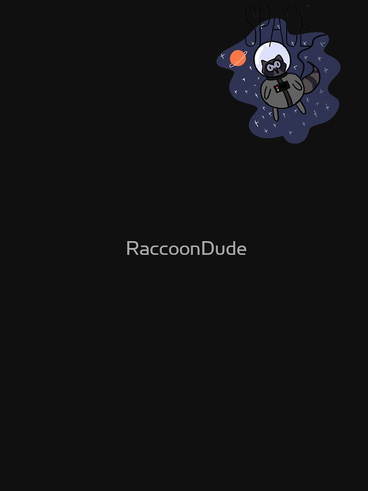 Space Raccoon by RaccoonDude T-Shirts, Hoodie, Sweatshirt | BlankRebels.com (Image 3)
