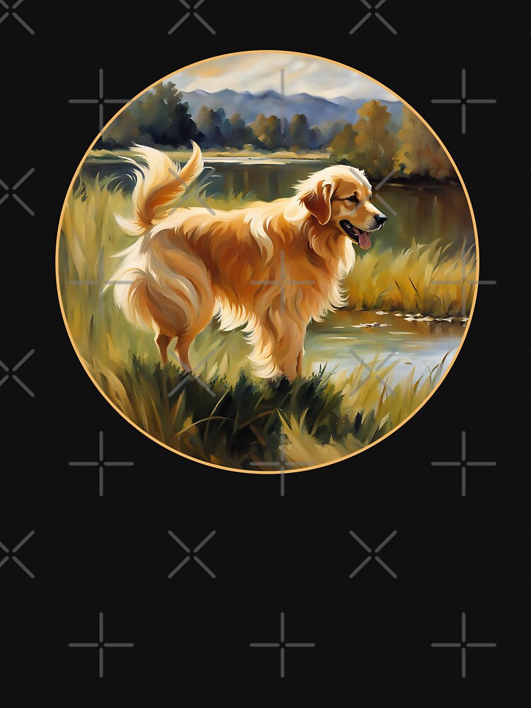 Golden Retriever Portrait by Futurebeachbum T-Shirts, Hoodie, Sweatshirt | BlankRebels.com (Image 3)