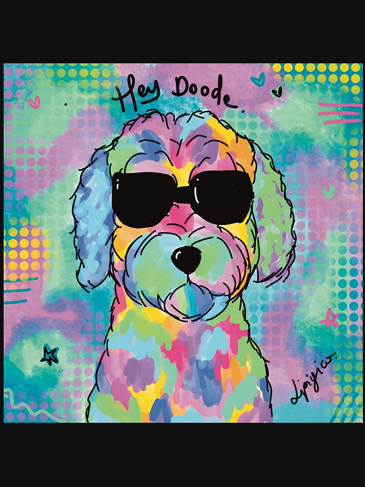 Hey ( dude ) doode! by LipigicoArt T-Shirts, Hoodie, Sweatshirt | BlankRebels.com (Image 3)