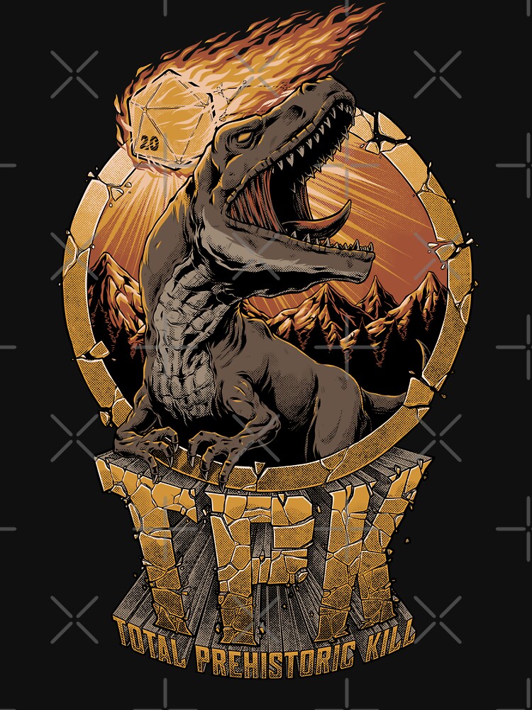 RPG - Prehistoric TPK by Studio Mootant T-Shirts, Hoodie, Sweatshirt | BlankRebels.com (Image 3)