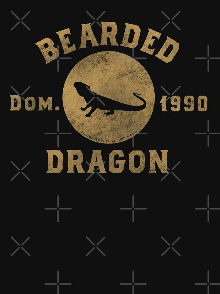 Bearded Dragon Domesticated 1990 by AnimalArtist T-Shirts, Hoodie, Sweatshirt | BlankRebels.com (Image 3)