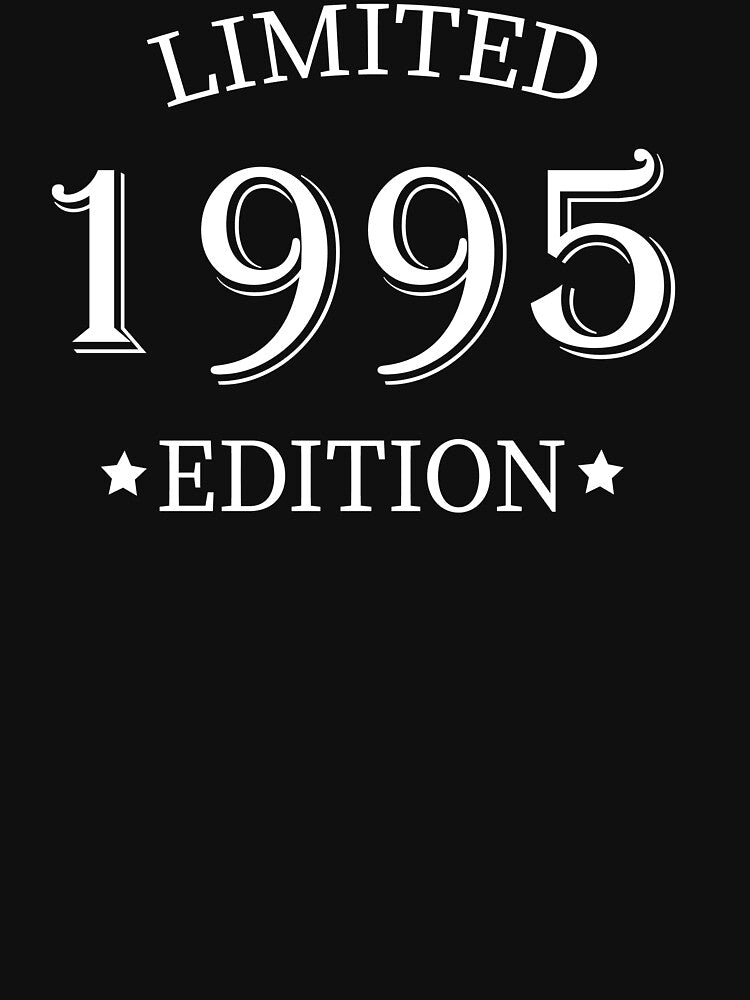 Limited Edition:1995 T-shirt by Saharan12 Hoodie, Sweatshirt | BlankRebels.com (Image 3)