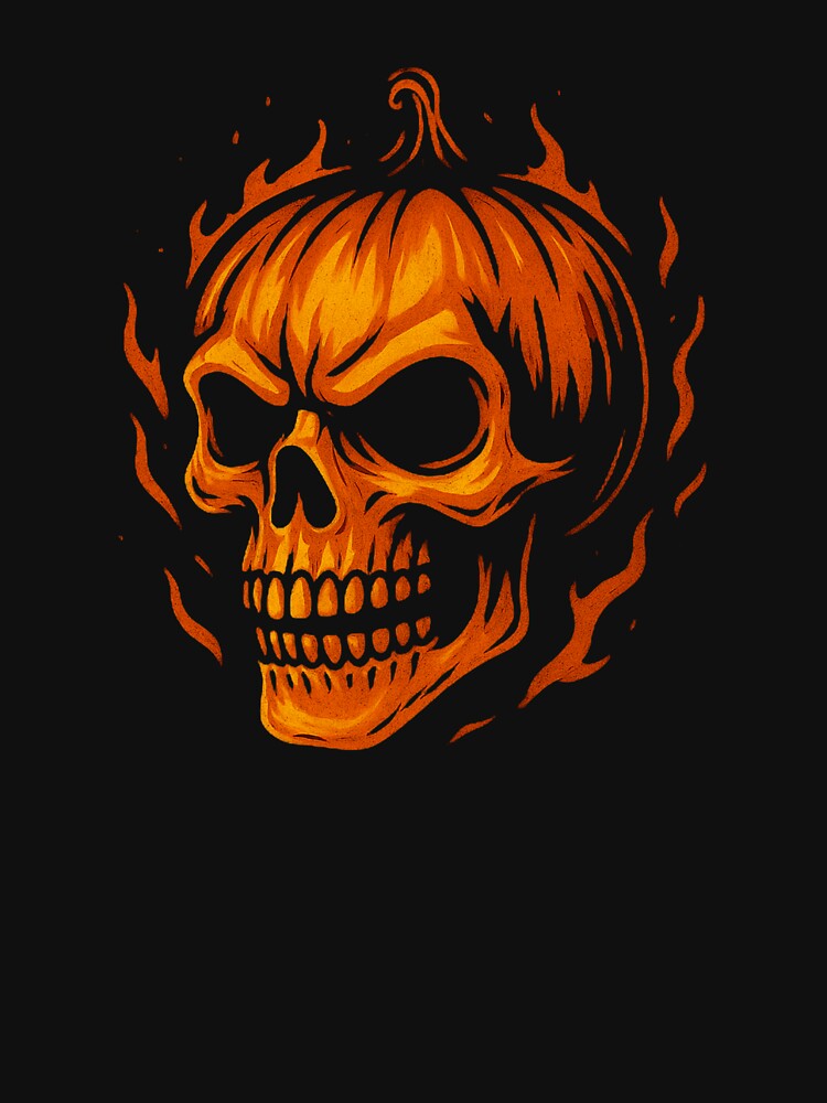 Glowing Mystic Skull – Halloween Spooky Neon Art by ArtVoyageShop T-Shirts, Hoodie, Sweatshirt | BlankRebels.com (Image 3)