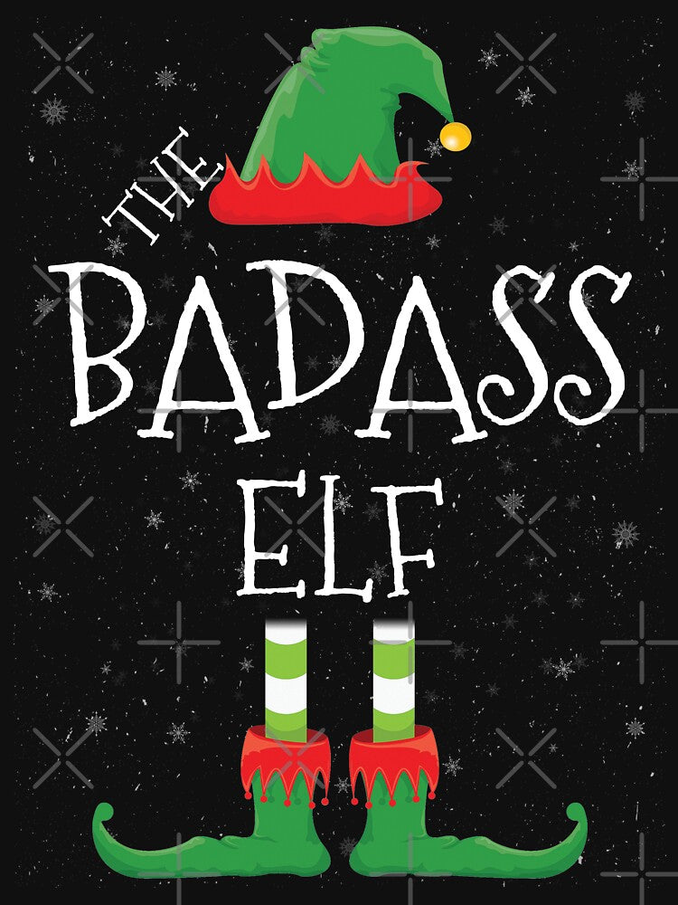 Badass Elf Family Matching Christmas Group Funny Gift by DavisHasari T-Shirts, Hoodie, Sweatshirt | BlankRebels.com (Image 3)