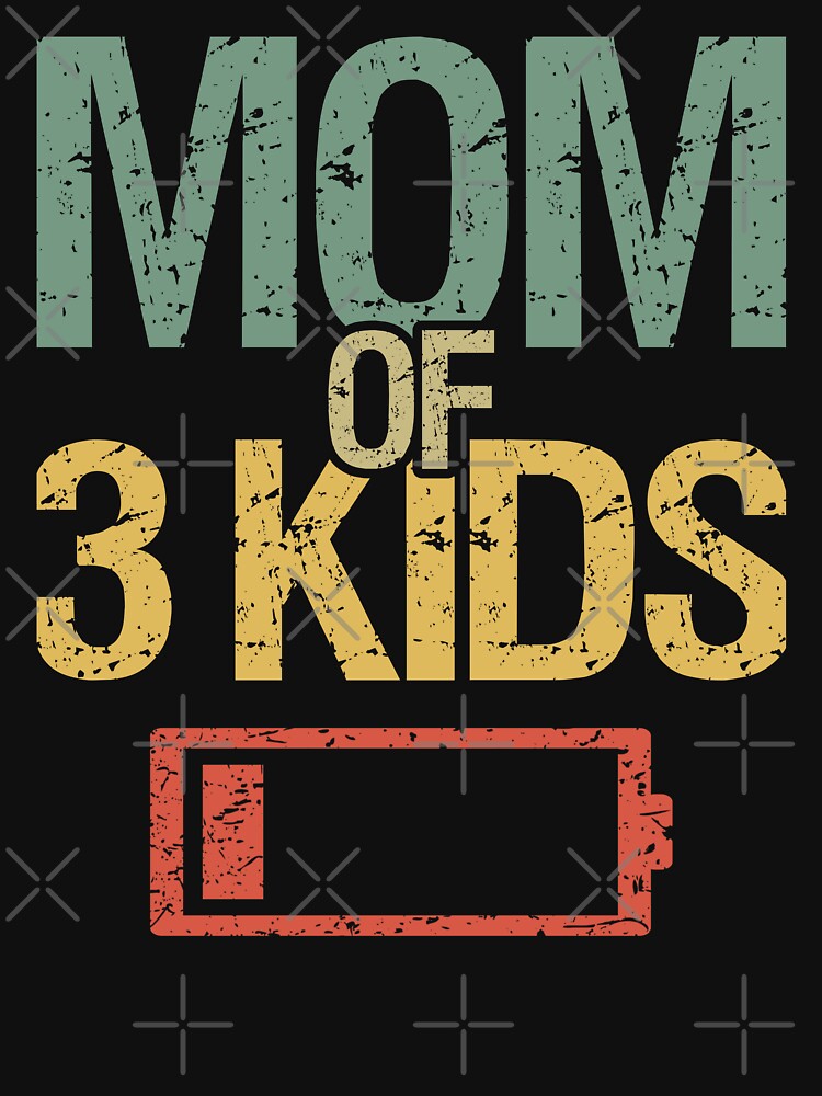 Tired Mom Of 3 Kids I by Lemon Pepper T-Shirts, Hoodie, Sweatshirt | BlankRebels.com (Image 3)