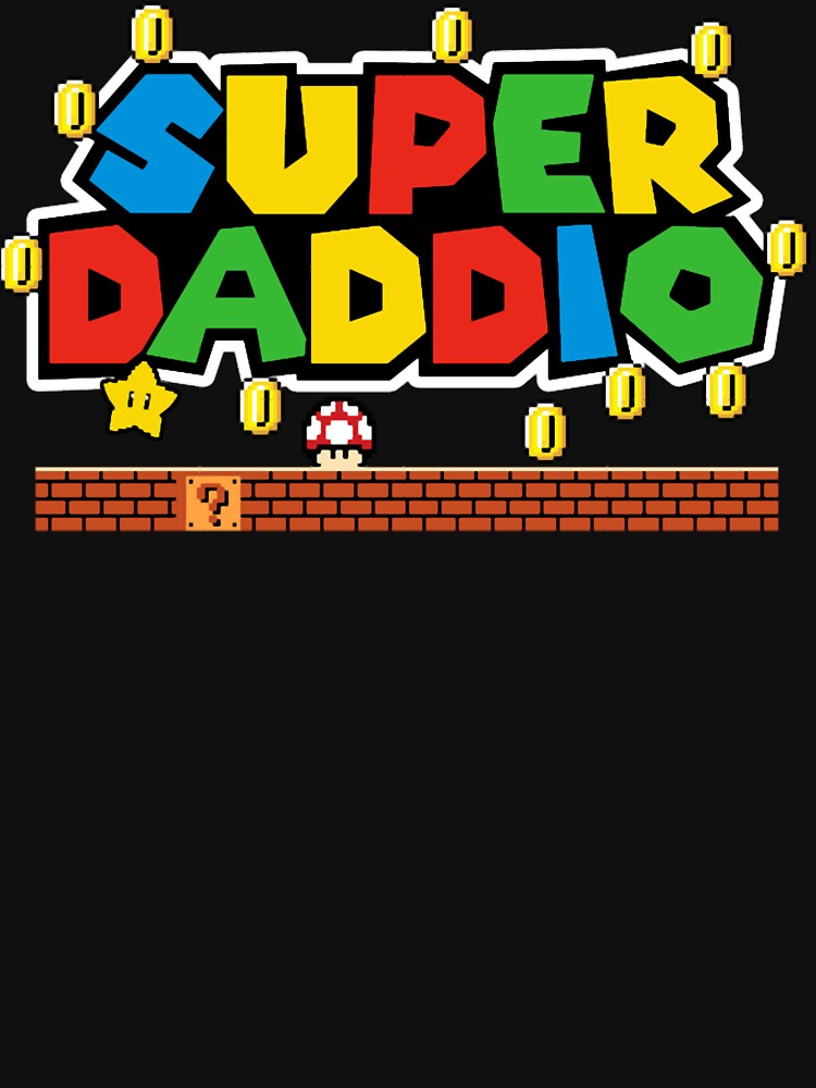 Super Daddio Dad Video Gamer by JulieWillms T-Shirts, Hoodie, Sweatshirt | BlankRebels.com (Image 3)