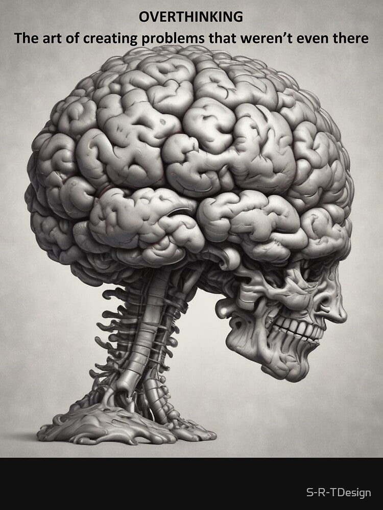 OVERTHINKING by S-R-TDesign T-Shirts, Hoodie, Sweatshirt | BlankRebels.com (Image 3)