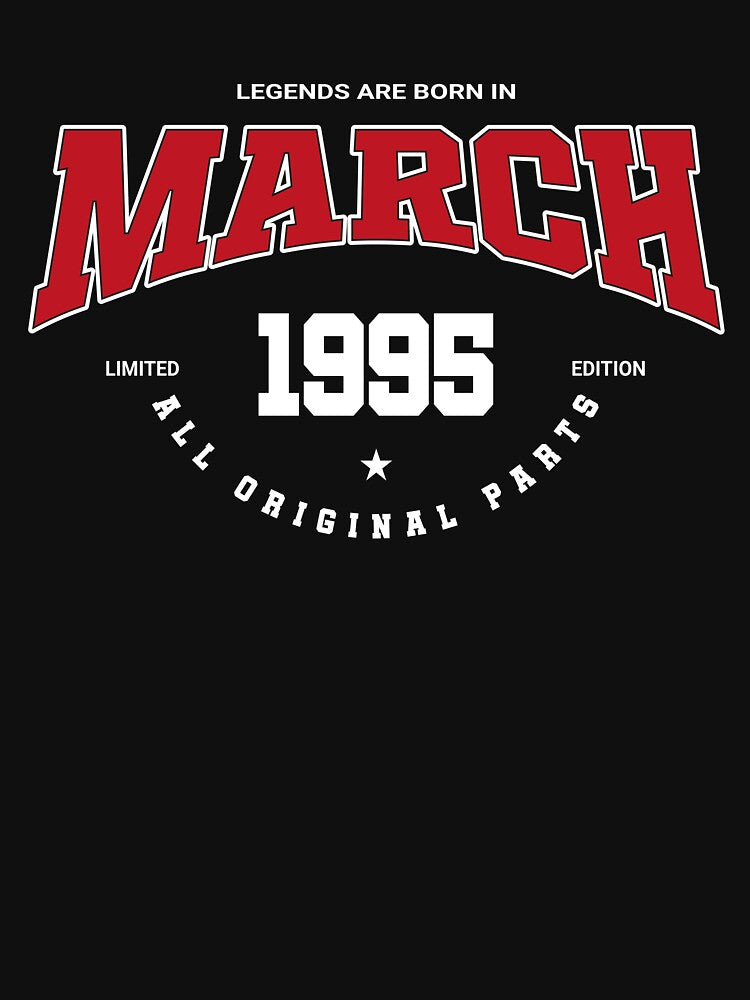 March legends 1995 by HB Shirts Hoodie, Sweatshirt | BlankRebels.com (Image 3)