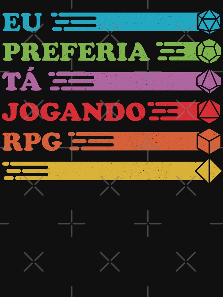 RPG Vintage - Eu Preferia by Studio Mootant T-Shirts, Hoodie, Sweatshirt | BlankRebels.com (Image 3)