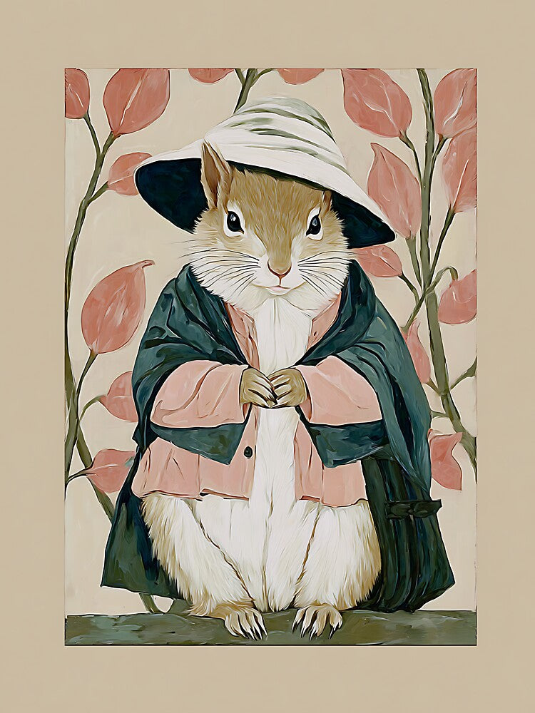 Cozy Cottagecore Squirrel by bapupa T-Shirts, Hoodie, Sweatshirt | BlankRebels.com (Image 3)