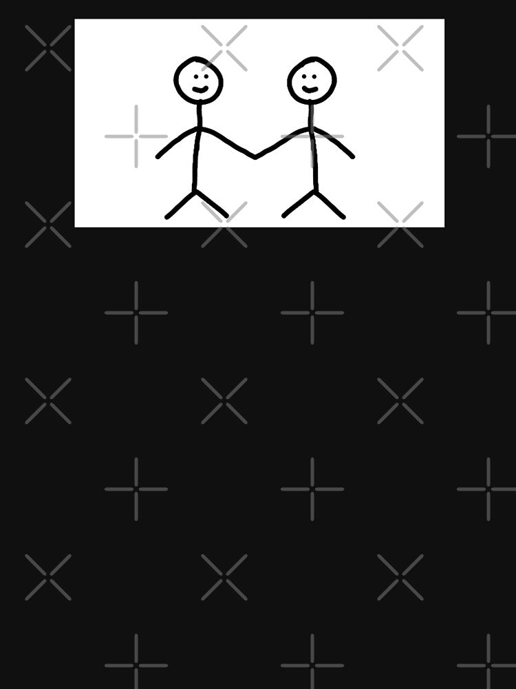 Perfect Couple Stick Figures Meme by Altohombre T-Shirts, Hoodie, Sweatshirt | BlankRebels.com (Image 3)
