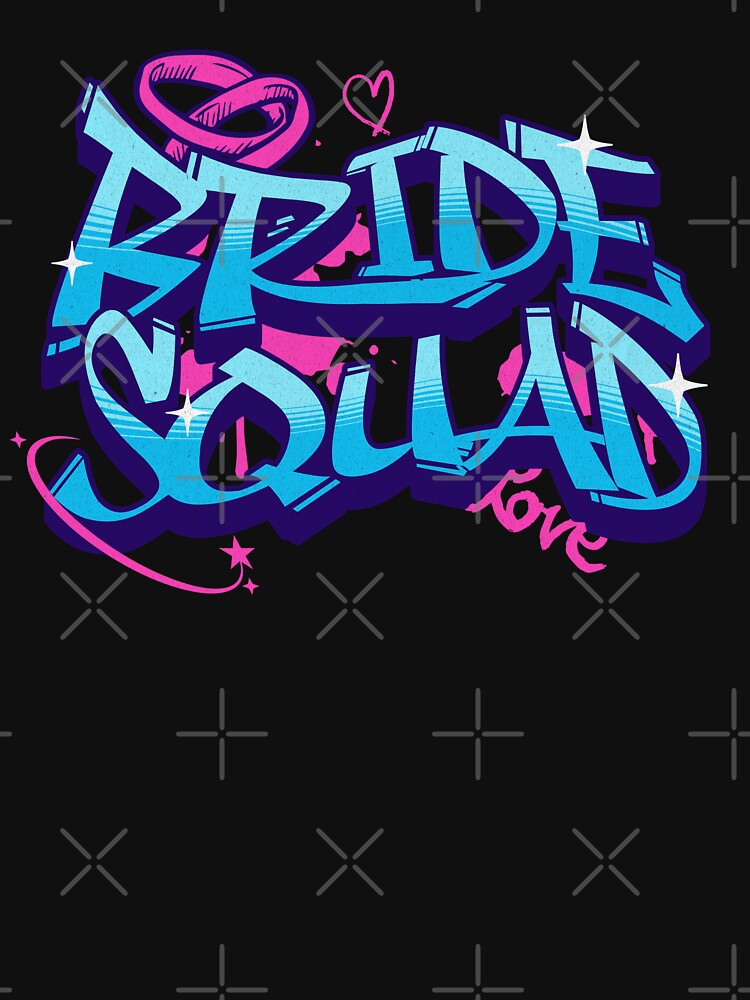 Bachelorette Party Bride Squad Street art by Khihi T-Shirts, Hoodie, Sweatshirt | BlankRebels.com (Image 2)