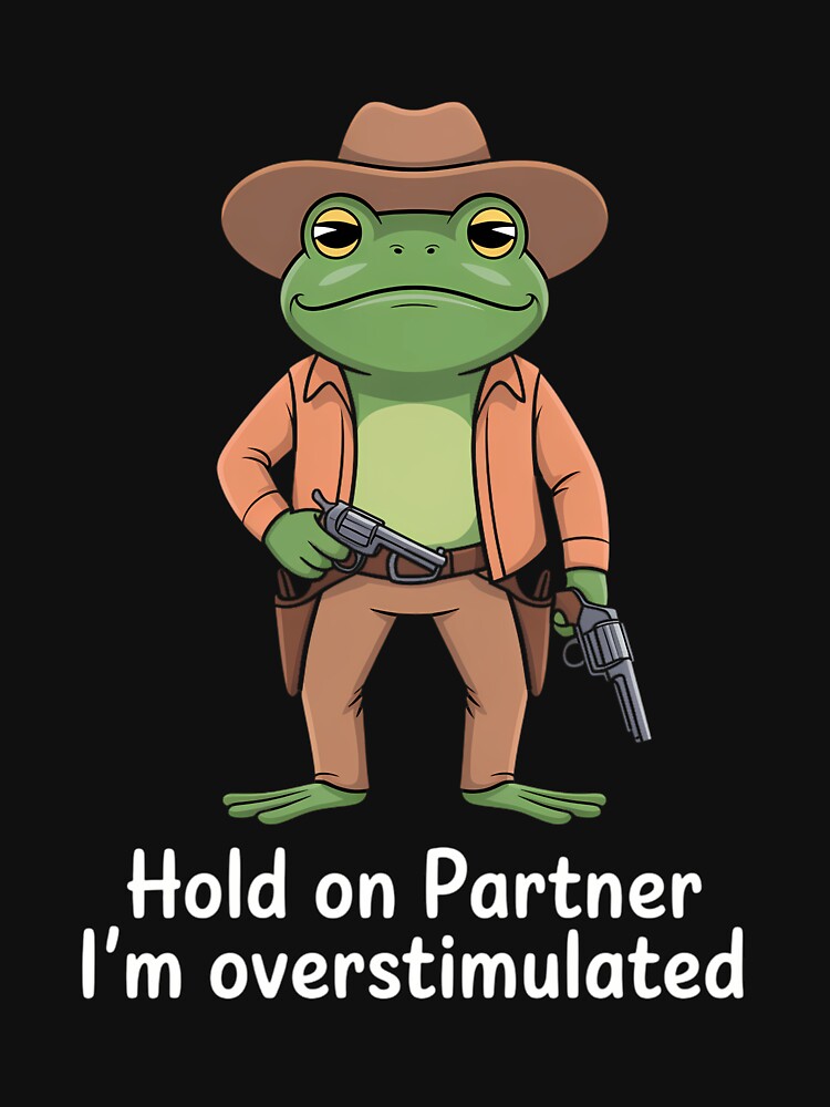 Cowboy Frog meme by bongsentrang T-Shirts, Hoodie, Sweatshirt | BlankRebels.com (Image 3)