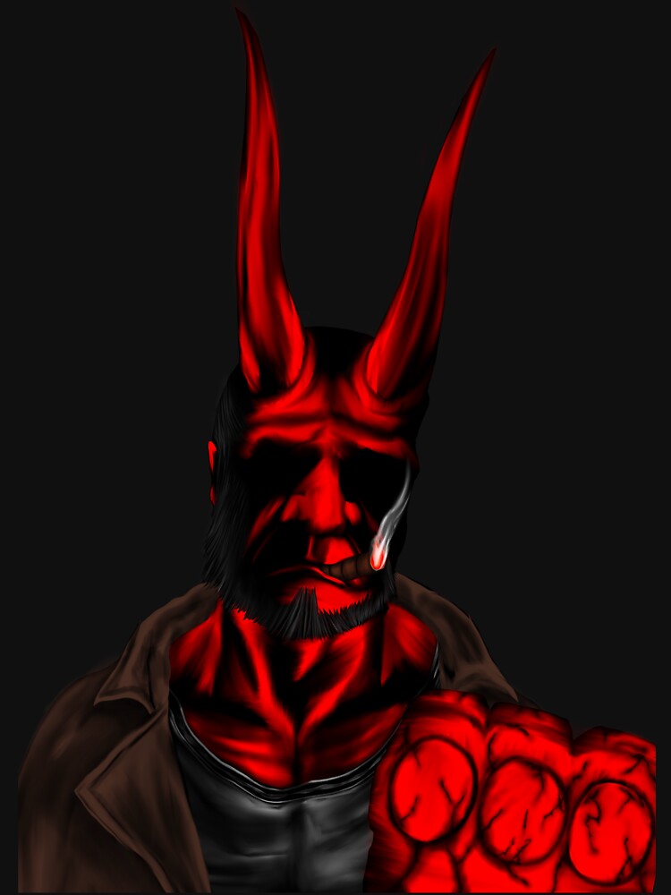 Boy Hell Fist (Hellboy) No Background T-Shirts, Hoodie, Sweatshirt