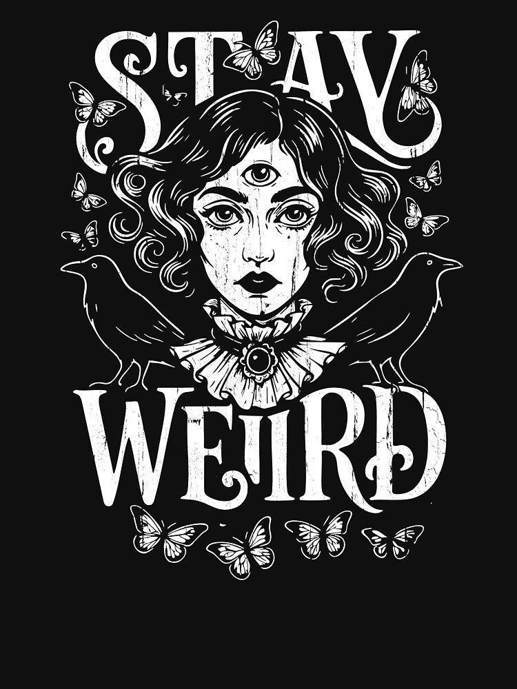 Stay Weird by Charbolreta T-Shirts, Hoodie, Sweatshirt | BlankRebels.com (Image 3)