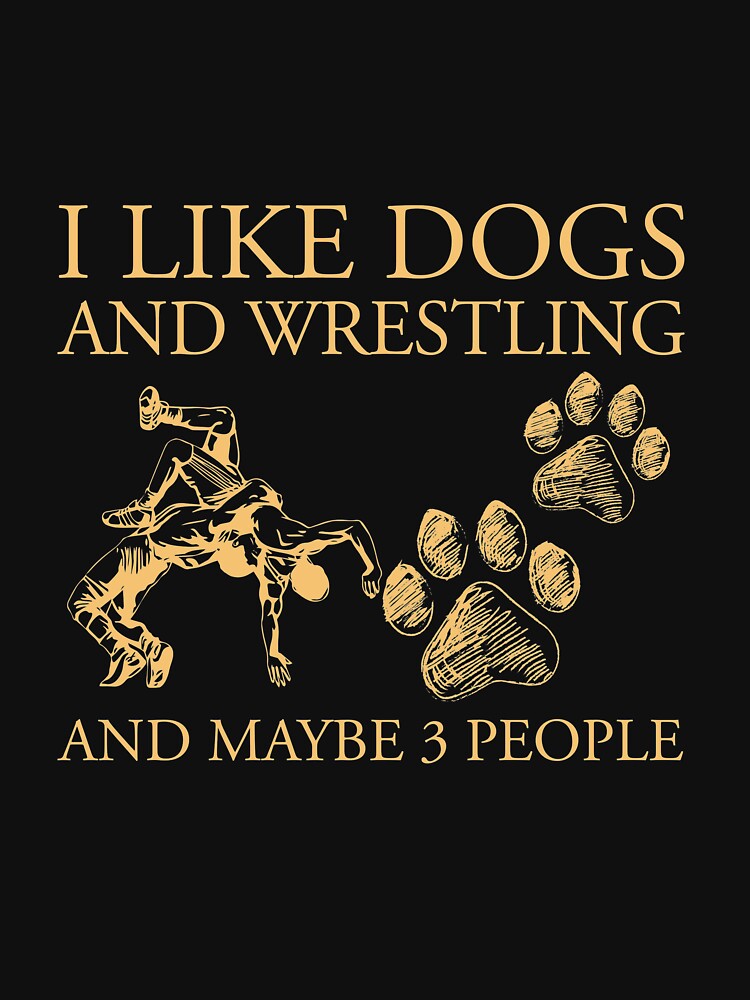 Vintage Dogs And Wrestling by SweetTea4U T-Shirts, Hoodie, Sweatshirt | BlankRebels.com (Image 3)