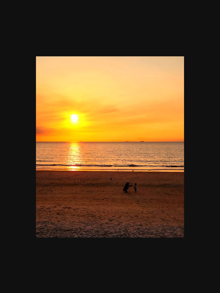 orange suset beach by A-C-A-P T-Shirts, Hoodie, Sweatshirt | BlankRebels.com (Image 2)