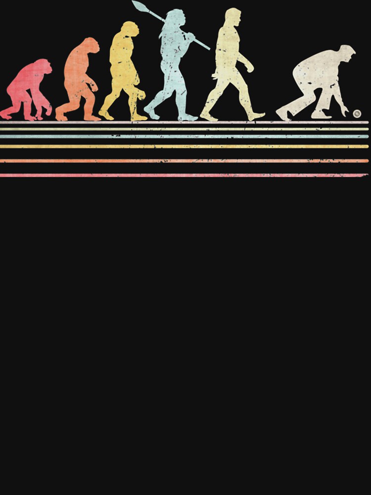 Vintage Funny Lawn Bowls Evolution Of Man E by puenteh T-Shirts, Hoodie, Sweatshirt | BlankRebels.com (Image 3)