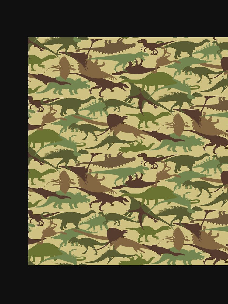 Dinosaur camouflage pattern by Wilkinson39 T-Shirts, Hoodie, Sweatshirt | BlankRebels.com (Image 3)