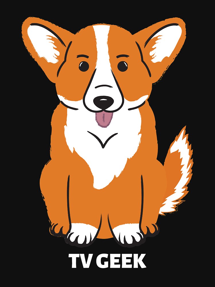 TV Geek Dog Cute computer geek dog  love you dog by johnrk