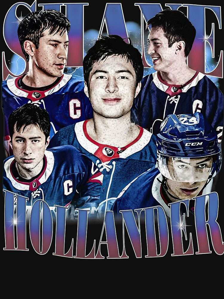 Shane Hollander Heated Rivalry Vintage Bootleg Hockey Art by maitivi T-Shirts, Hoodie, Sweatshirt | BlankRebels.com (Image 3)