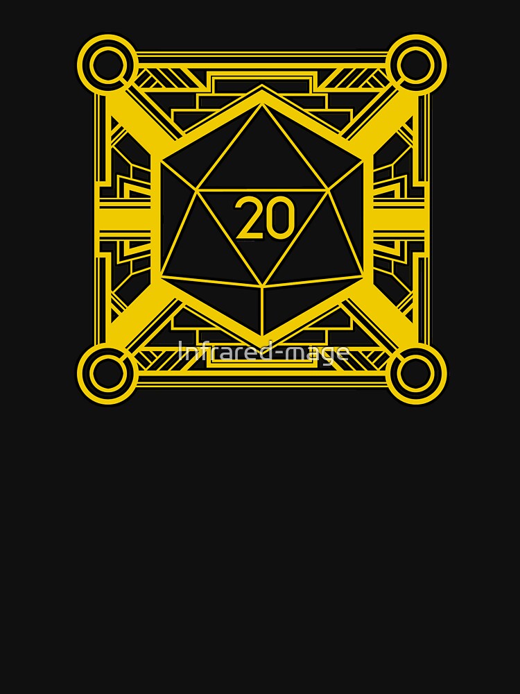 Deco D20 by Infrared-mage T-Shirts, Hoodie, Sweatshirt | BlankRebels.com (Image 3)
