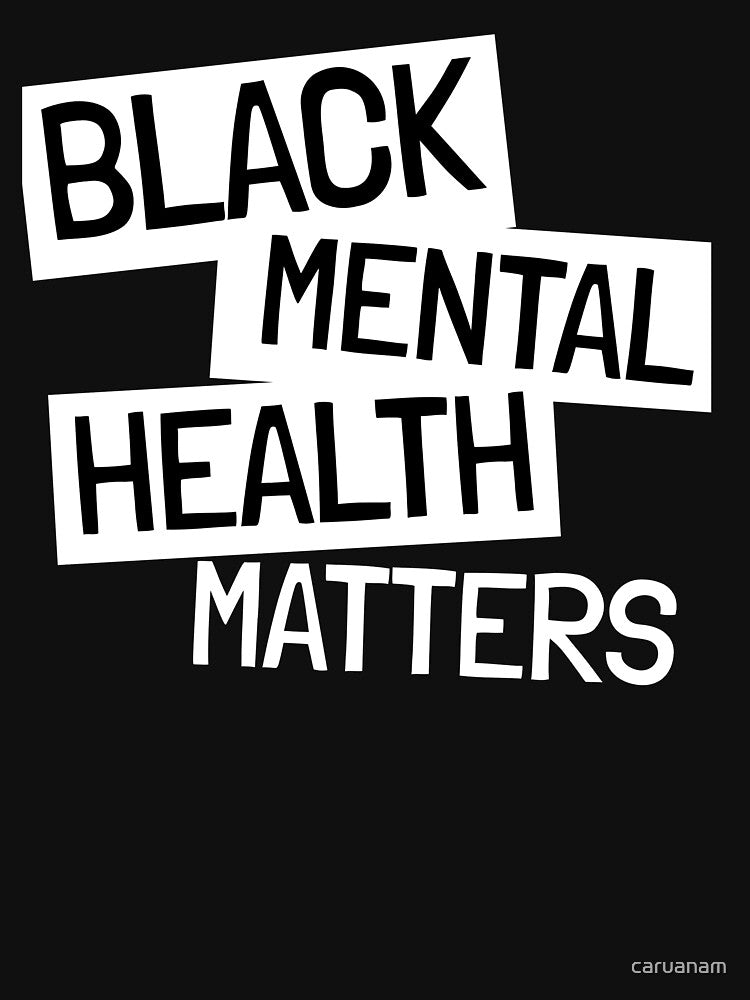 Black Mental Health Matters by Ayurveda Fun Store T-Shirts, Hoodie, Sweatshirt | BlankRebels.com (Image 3)