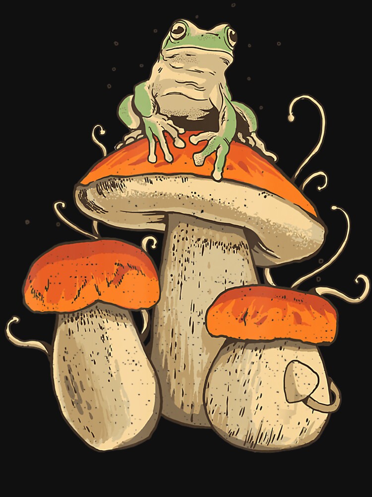 Cottagecore Aesthetic Goblincore Frog Wizard by Ngothanhvinh T-Shirts, Hoodie, Sweatshirt | BlankRebels.com (Image 3)