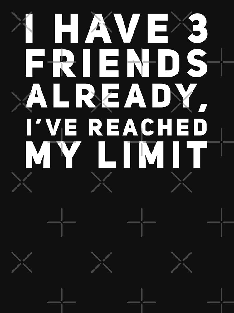 funny introvert I have 3 friends already by champagnemoment T-Shirts, Hoodie, Sweatshirt | BlankRebels.com (Image 3)