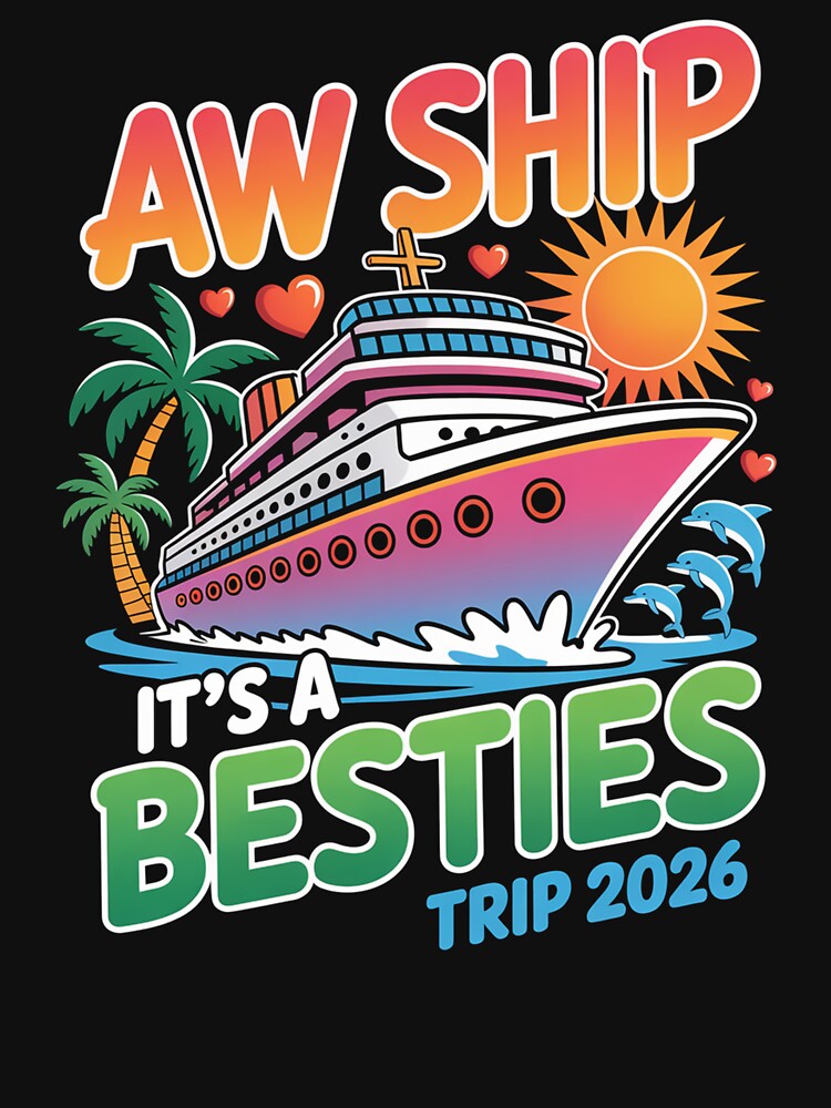 Bestie Trip 2026 Travel Matching Cruise Vacation by johnertullio T-Shirts, Hoodie, Sweatshirt | BlankRebels.com (Image 3)