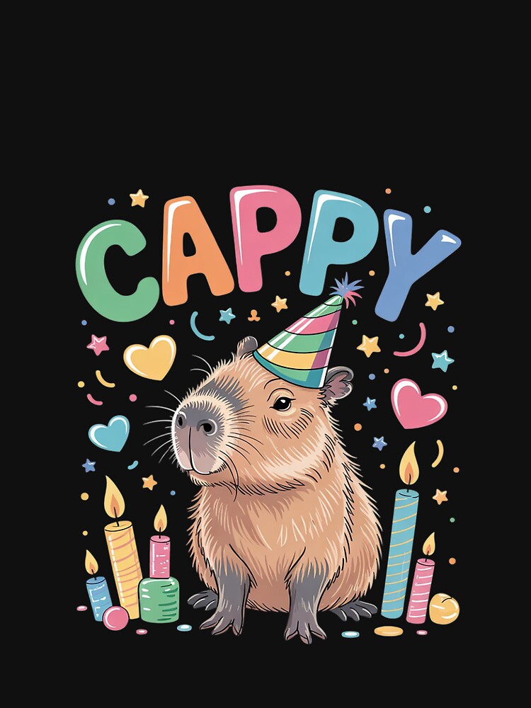 Cappy Birthday To Me Capy Birthday21 by MarryIsMonth T-Shirts, Hoodie, Sweatshirt | BlankRebels.com (Image 3)