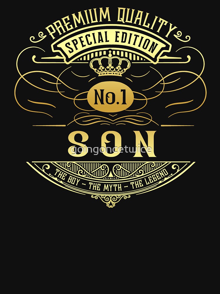 Matching Family Vintage Whiskey Label Son by goingoncetwice T-Shirts, Hoodie, Sweatshirt | BlankRebels.com (Image 3)