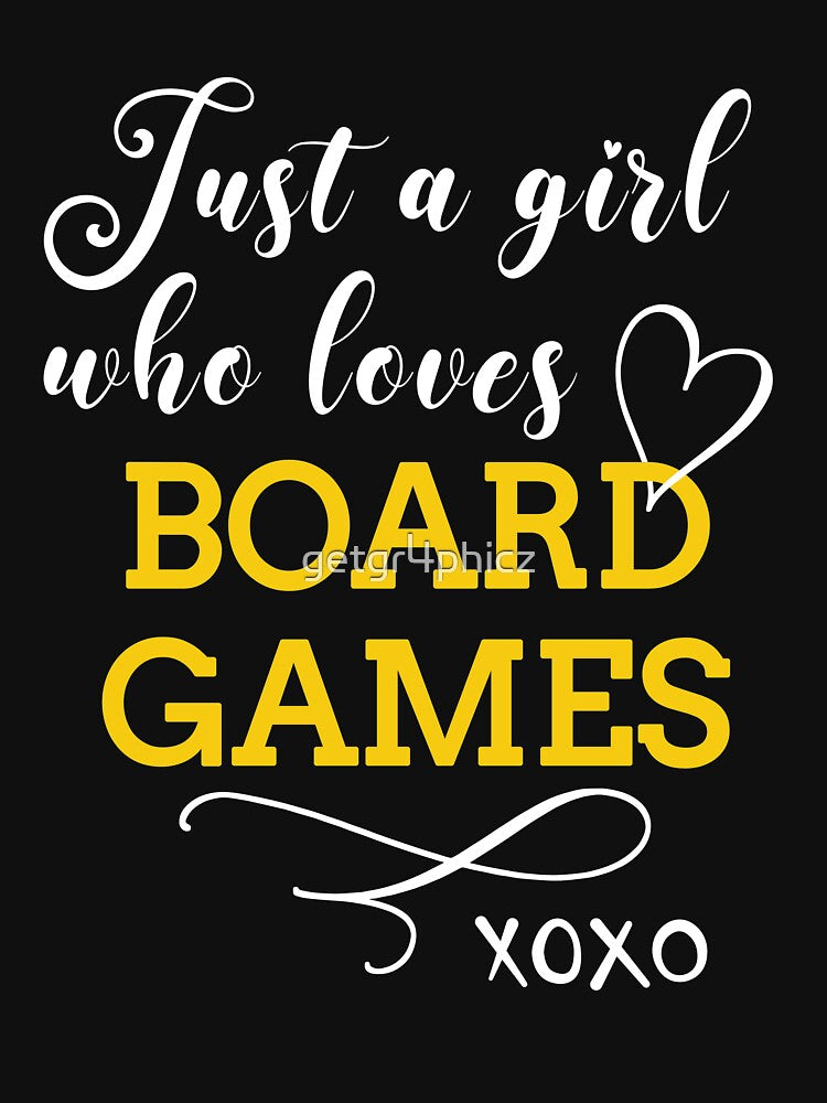 Board Games Girl Woman by getgr4phicz T-Shirts, Hoodie, Sweatshirt | BlankRebels.com (Image 3)