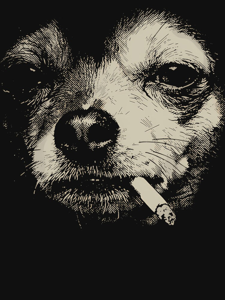 Dog Smoking Cigarette Funny Chihuahua Meme T-Shirts, Hoodie, Sweatshirt