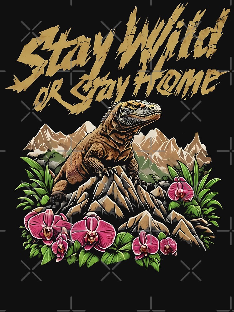 Komodo Dragon's Mantra - Island Wildlife by Place-Heritages