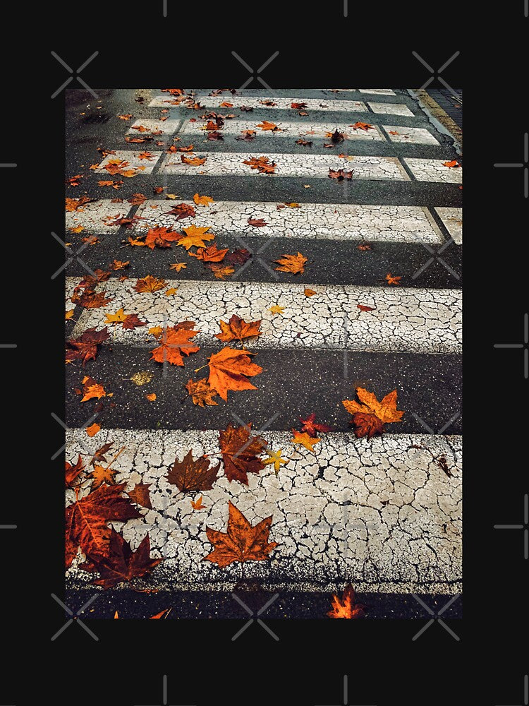 Autumn Leaves Street City by eleonoraingrid T-Shirts, Hoodie, Sweatshirt | BlankRebels.com (Image 3)