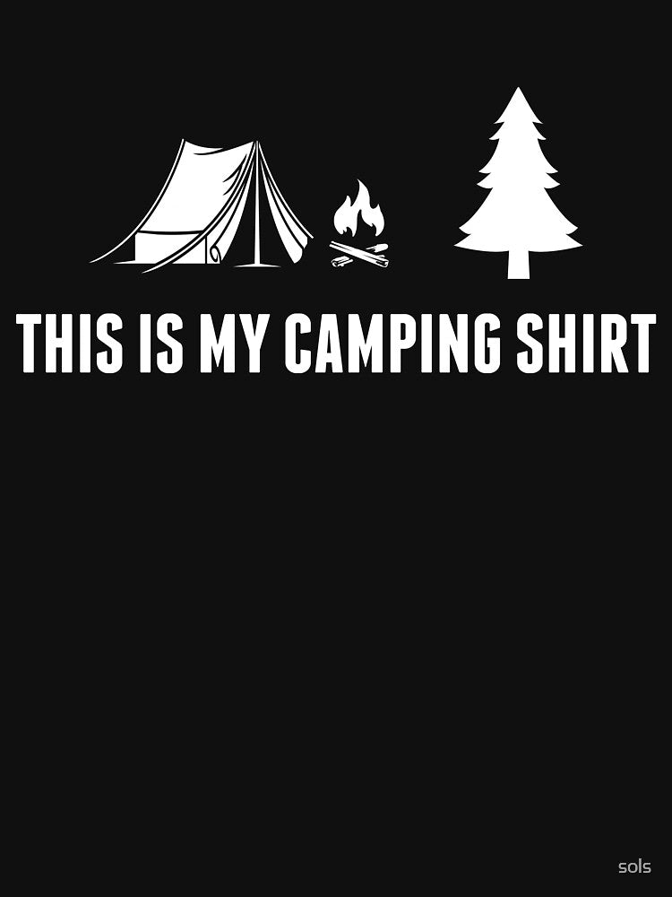 This is my Camping Shirt- Funny Camping Shirt ,Camping Tees, Camp T shirt, Camping Shirt For Men and Women by... (Image 3)