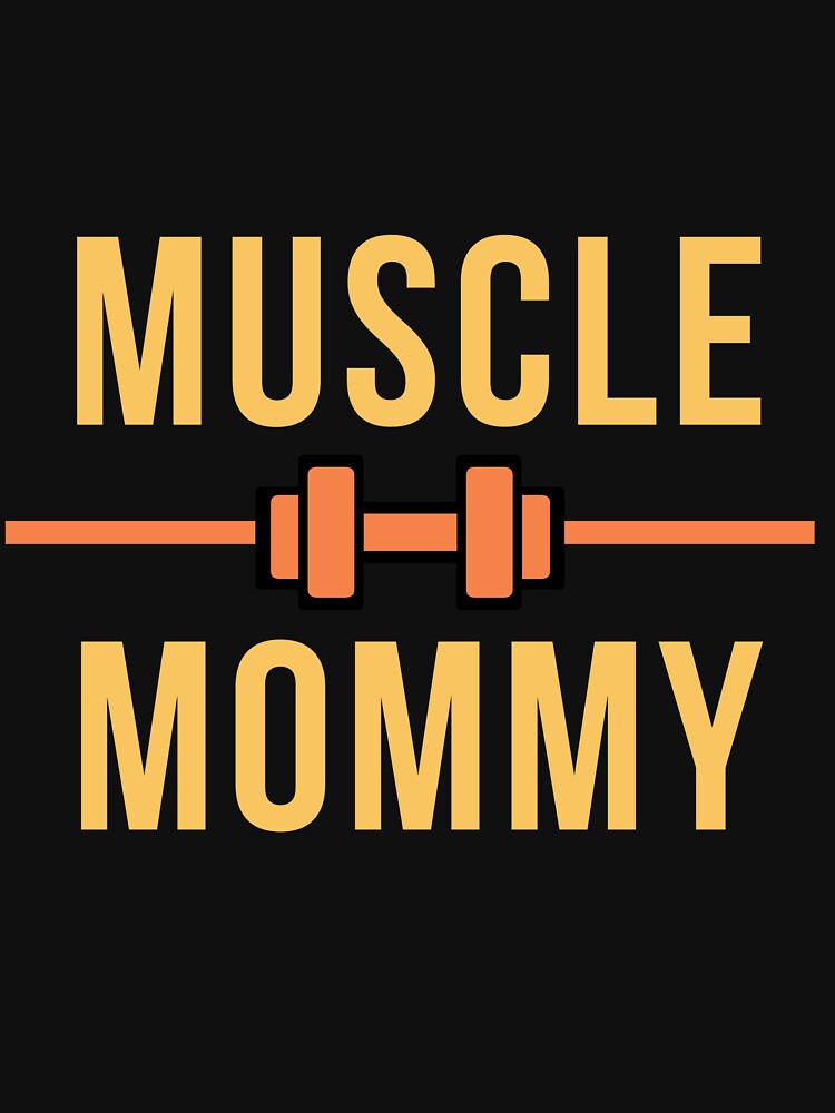 Colorful Retro Muscle Mommy by Hedersondesigns T-Shirts, Hoodie, Sweatshirt | BlankRebels.com (Image 3)
