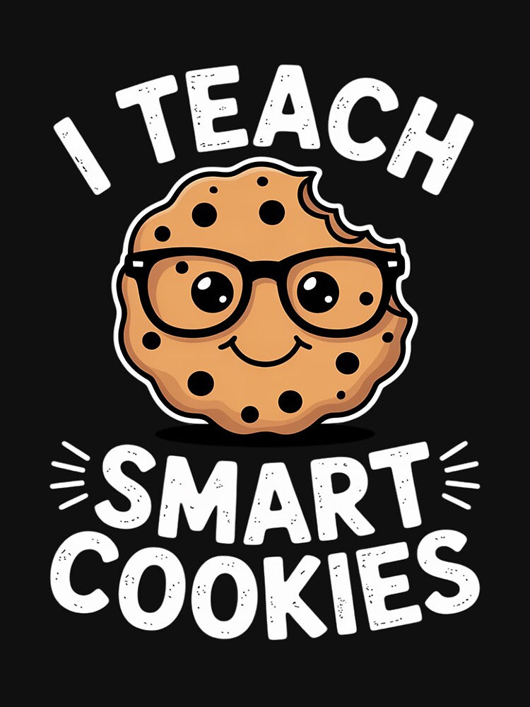 Teacher I Teach Smart Cookies Nerd by HesterFoley