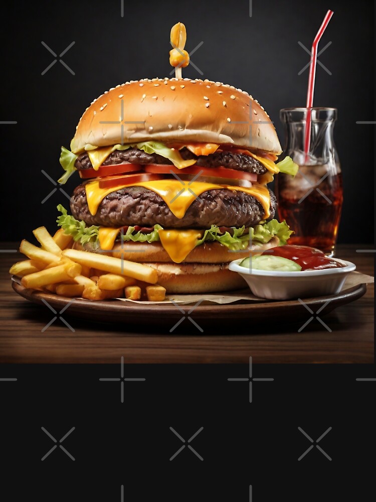 Burger by ProfArtStudio T-Shirts, Hoodie, Sweatshirt | BlankRebels.com (Image 3)