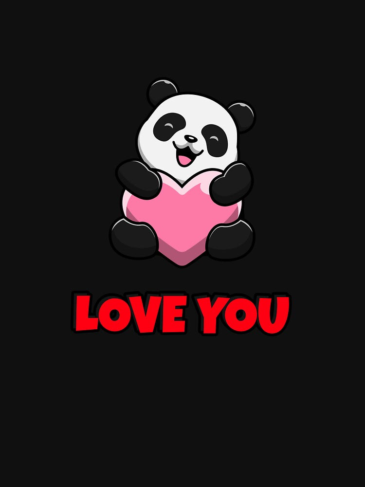 Love You Panda by PucksPlace T-Shirts, Hoodie, Sweatshirt | BlankRebels.com (Image 3)