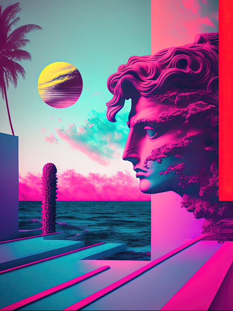 Antique Dreams: A Vaporwave Exploration of Nostalgia and Aesthetics by Mullet Monkey T-Shirts, Hoodie, Sweatshirt (Image 3)