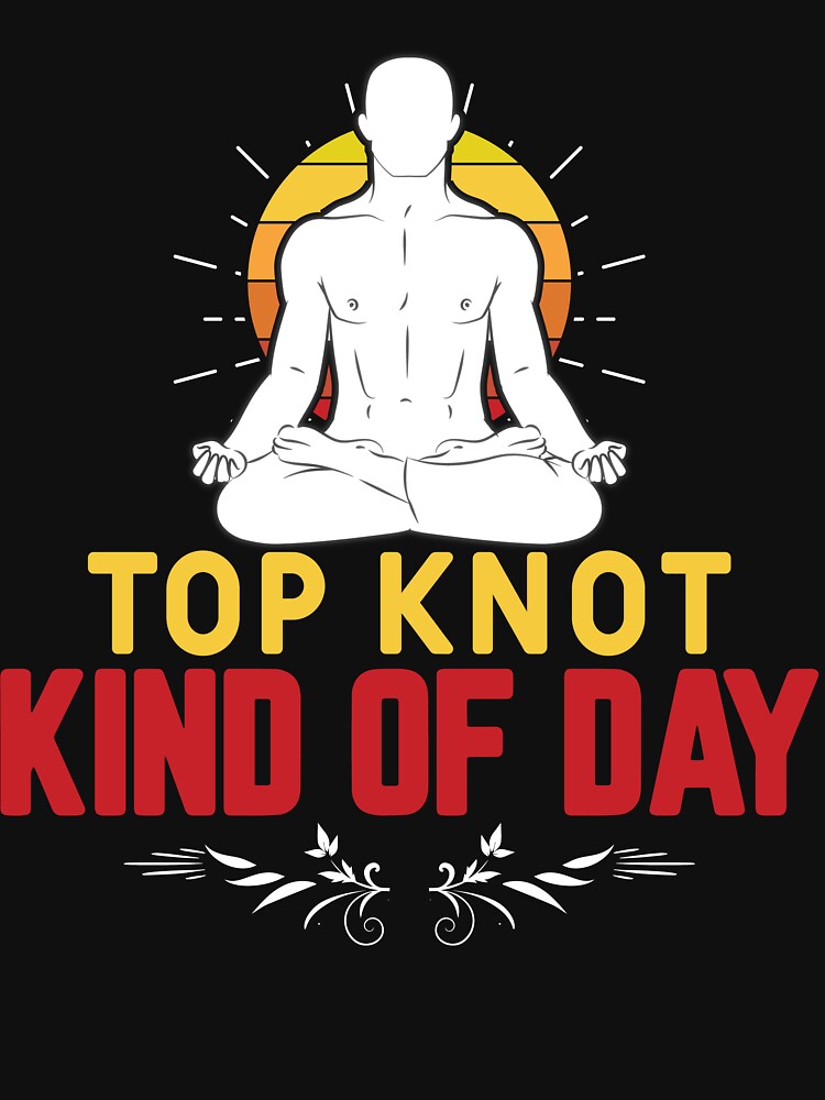 Top Knot kind of the day  :Yoga Lover by remonss T-Shirts, Hoodie, Sweatshirt | BlankRebels.com (Image 3)