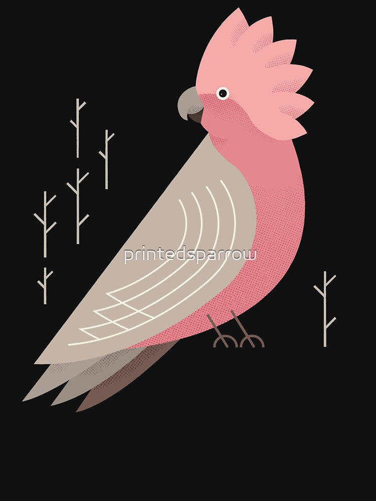 Galah, Bird of Australia by printedsparrow