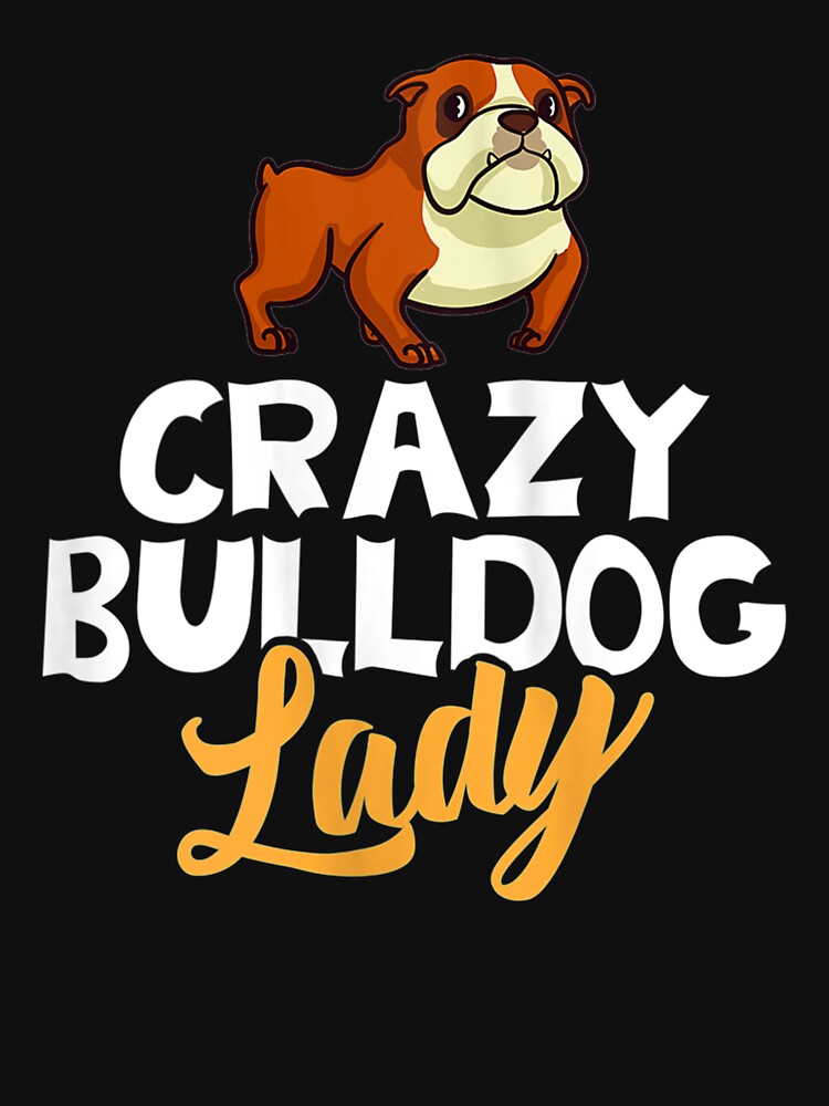 Womens English Bulldog Dog Gift Puppies Owner Lover Tank Top by JethroShop