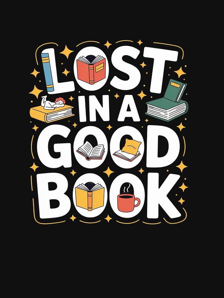 Lost in a Good Book Maze Art Books Lover by TechnicalSara T-Shirts, Hoodie, Sweatshirt | BlankRebels.com (Image 3)